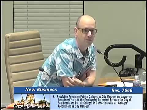 Seal Beach council appoints interim city manager as permanent city manager, approves salary amendment 4–1