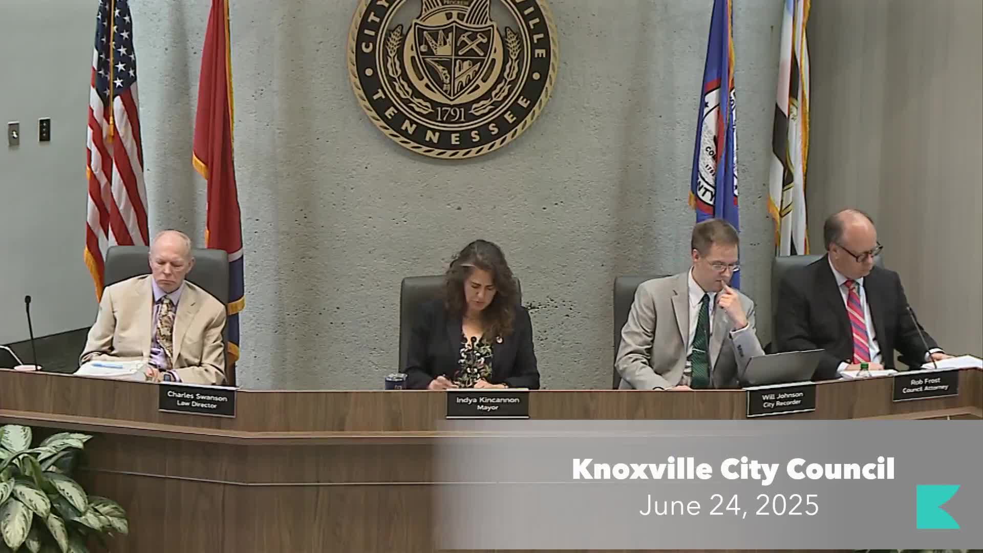 Votes at a glance: Key actions taken by Knoxville City Council on July 1, 2025