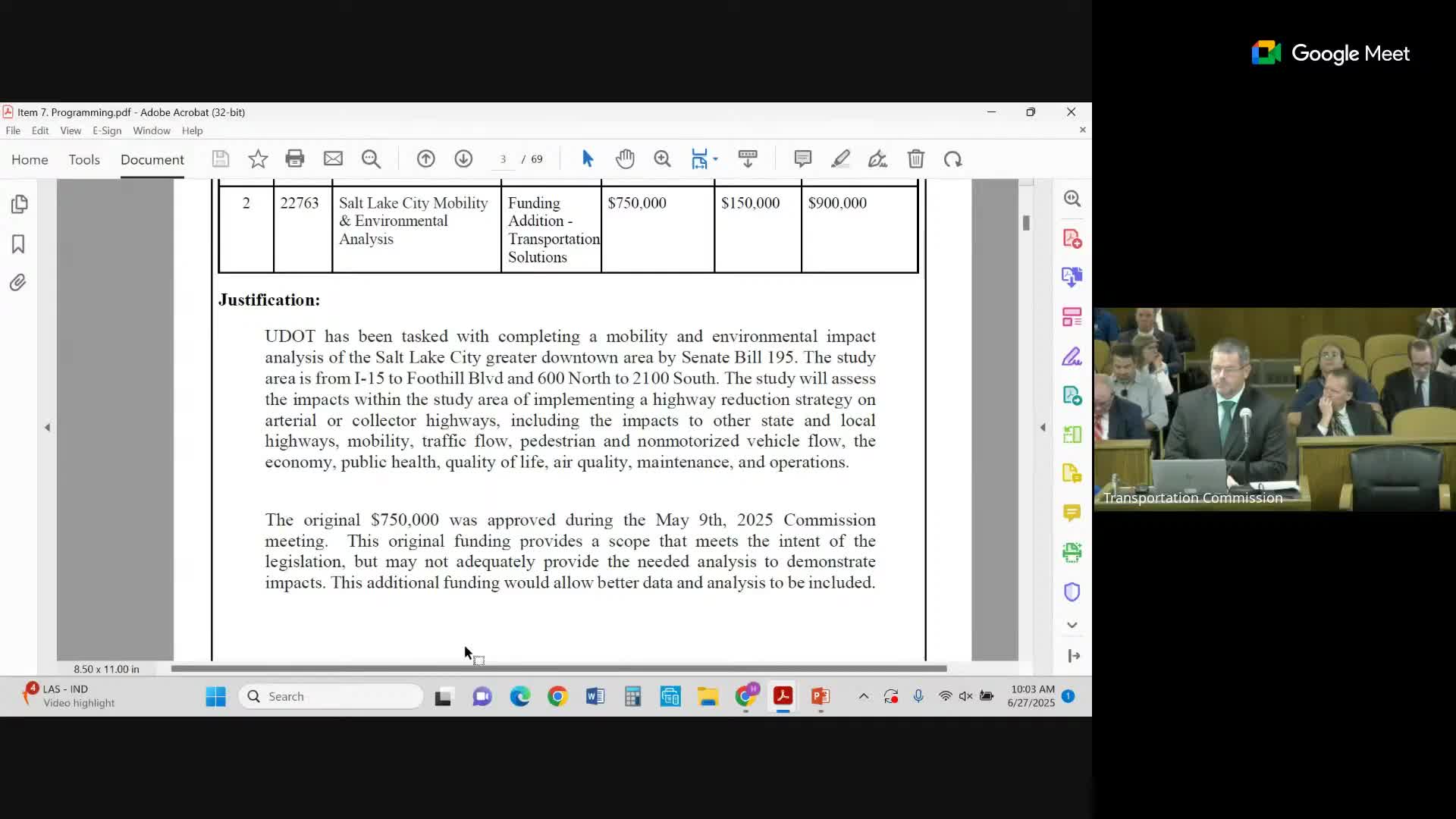 Region 2 approves study integrating safety in Provo Sub Railroad consolidation project