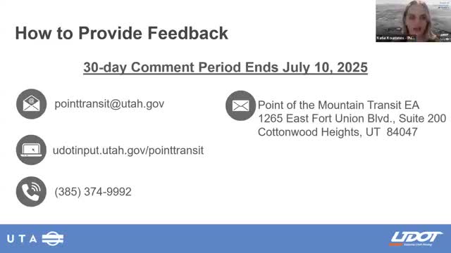 UTA plans East West transit connections in Southern Salt Lake and Northern Utah counties
