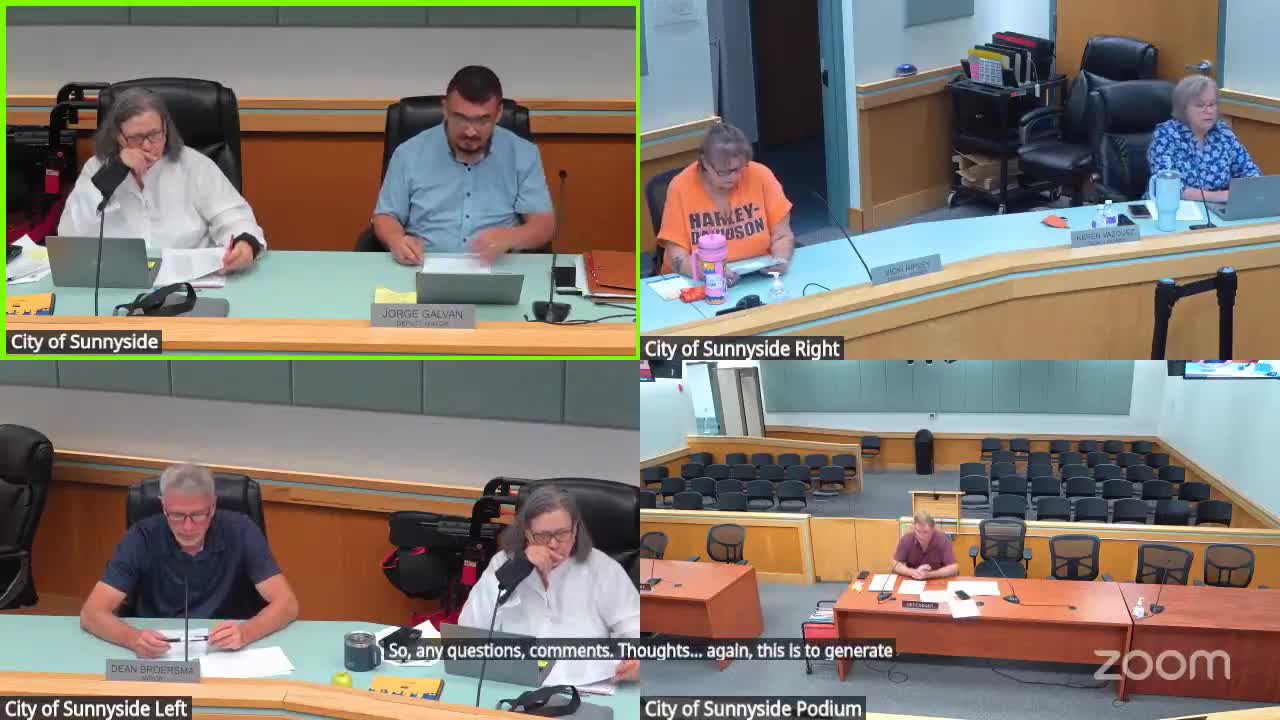 Council presses to update and enforce Sunnyside Municipal Code on property standards