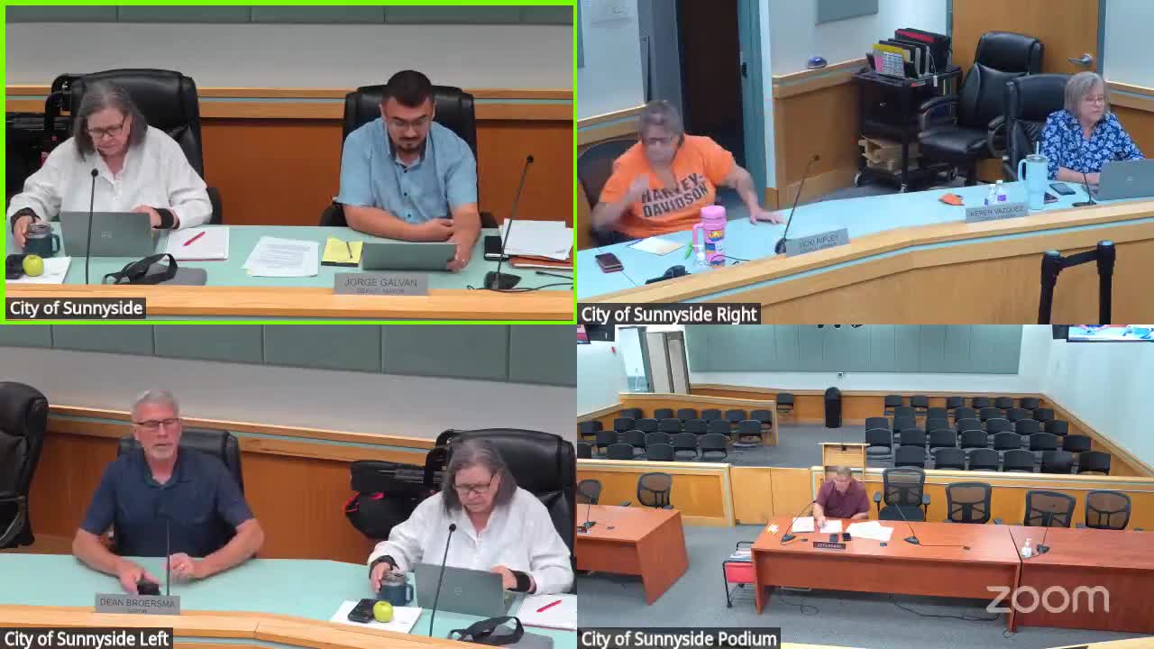 Sunnyside council opens strategic-planning talks, prioritizes budgeting and accountability