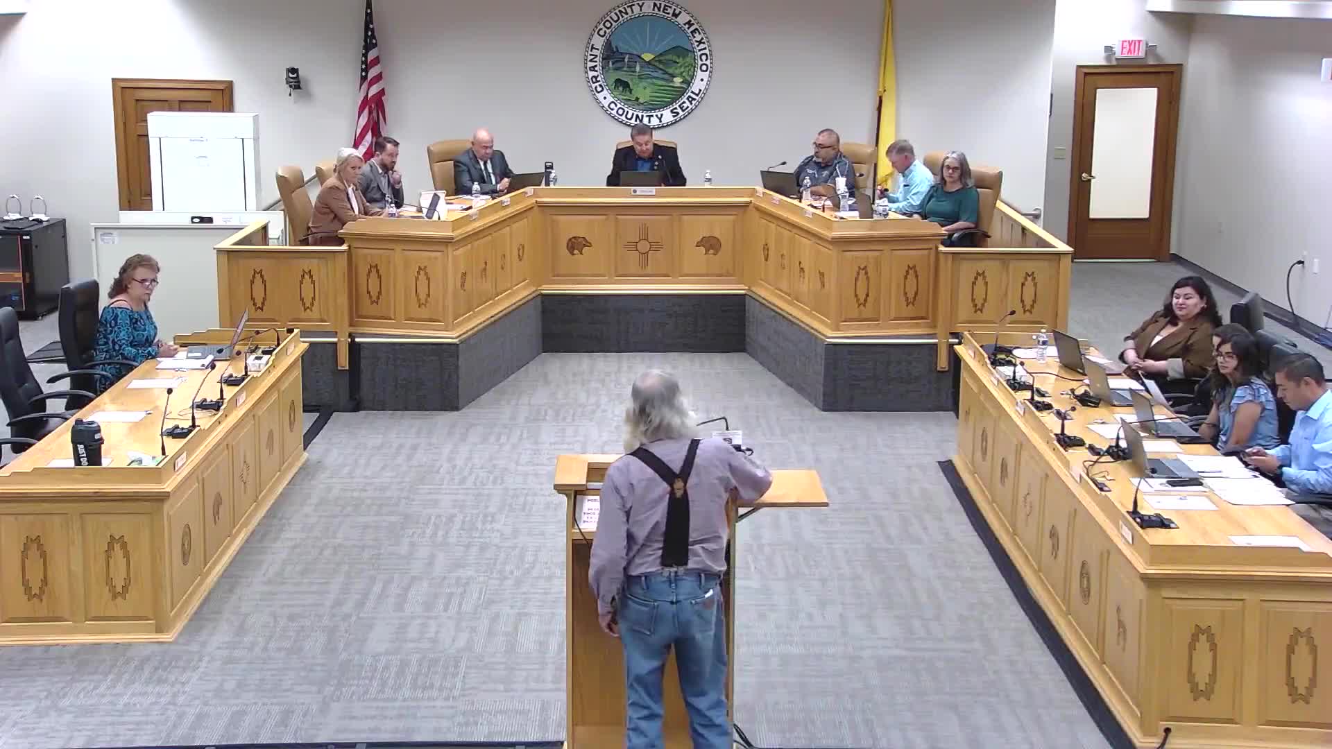 Resident tells commissioners enforcement of side-by-side vehicles during fire closures appears inconsistent