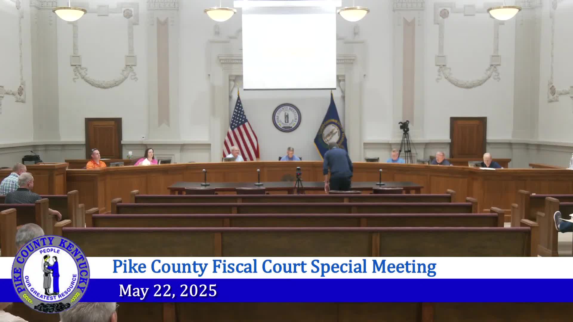 Pike County received zero bids for landfill-phase 6; will pursue noncompetitive negotiation under KRS 45A.375
