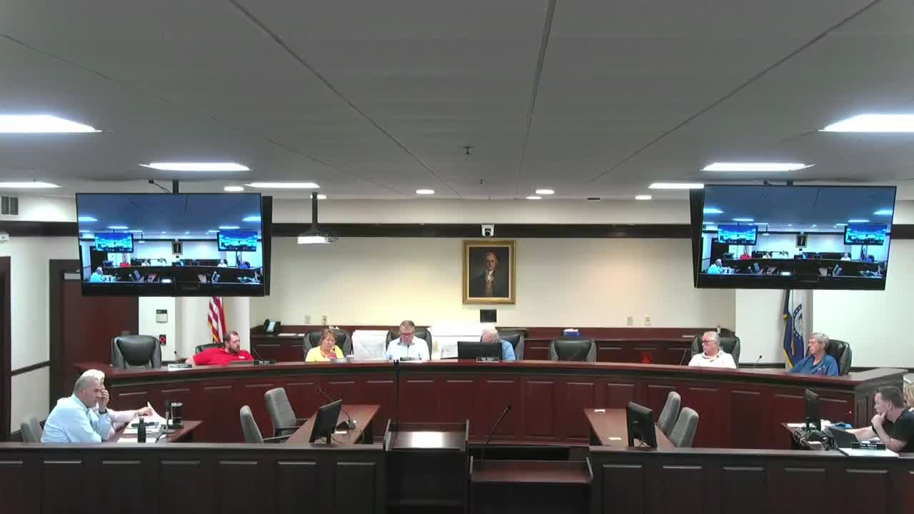 Committee notes omission of courthouse from facilities section and asks staff to add language