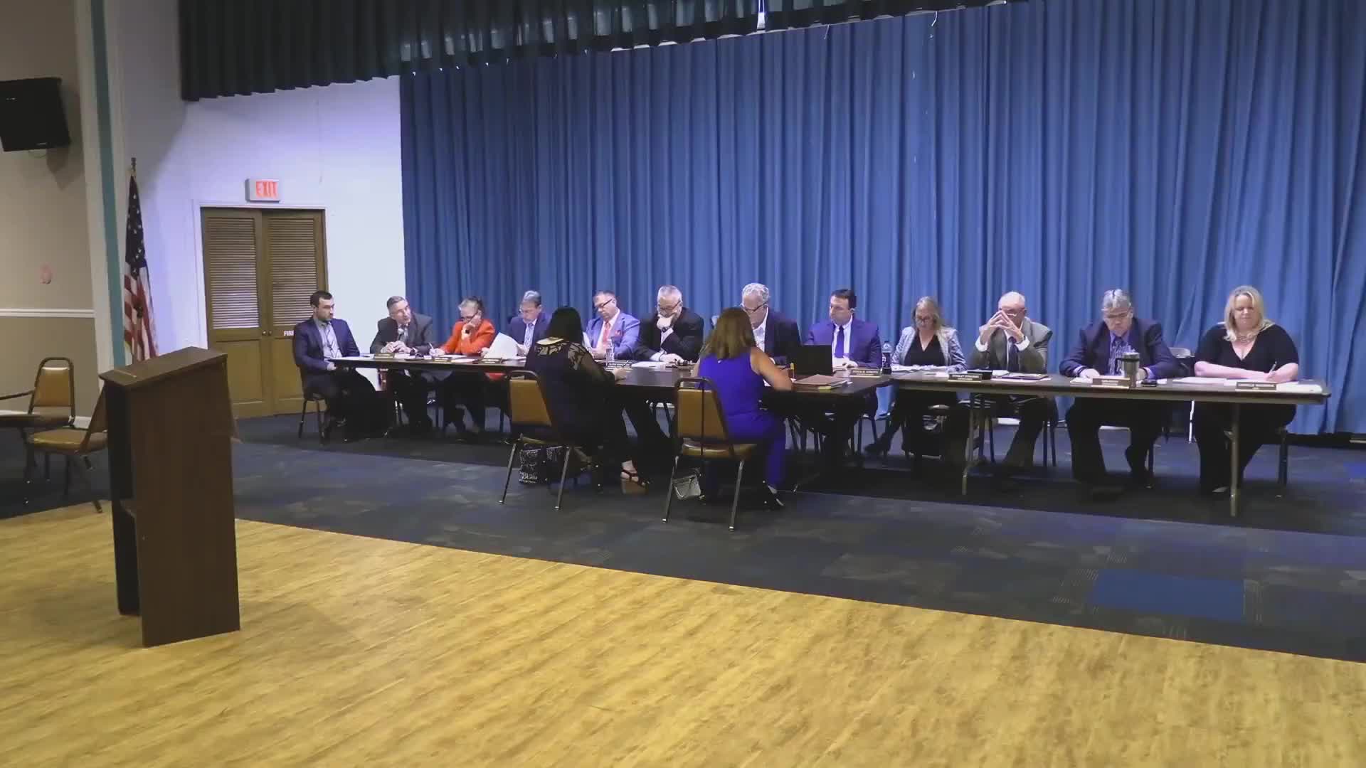 Local council meeting addresses Bailey Park illegal dump and community concerns