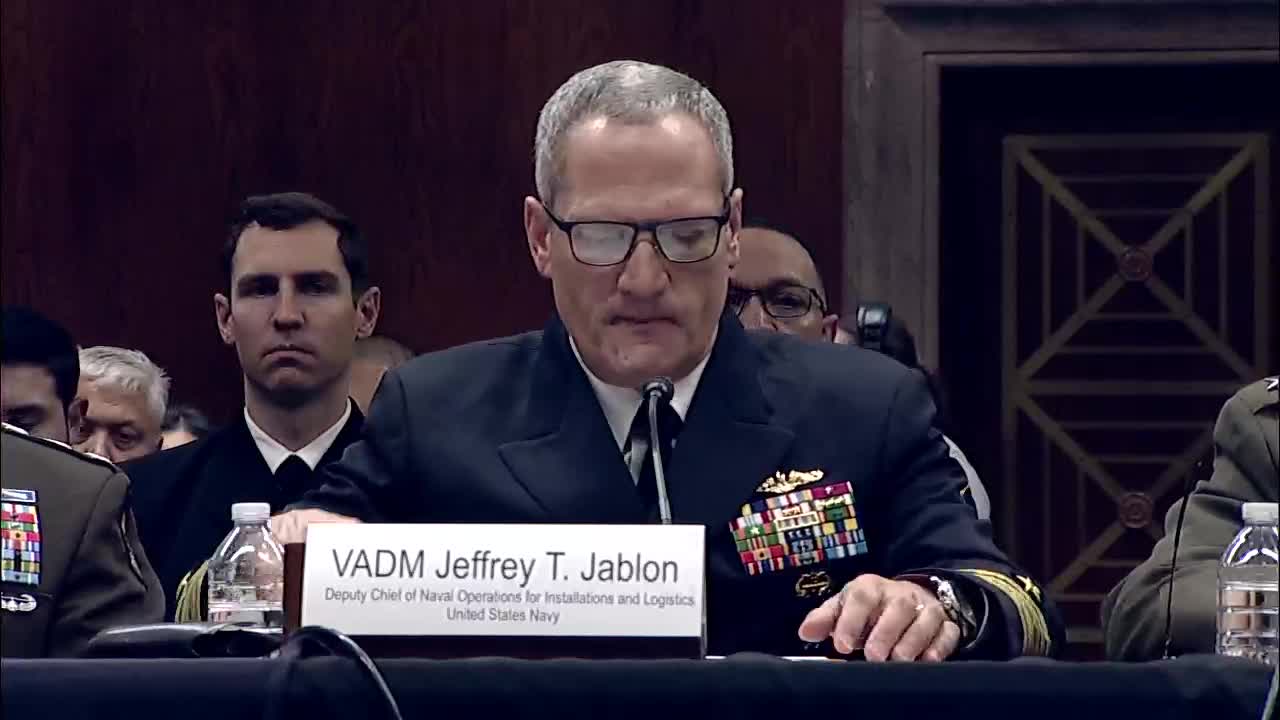 Lawmakers press services on installation projects, Guam recovery, energy resilience and program escalations