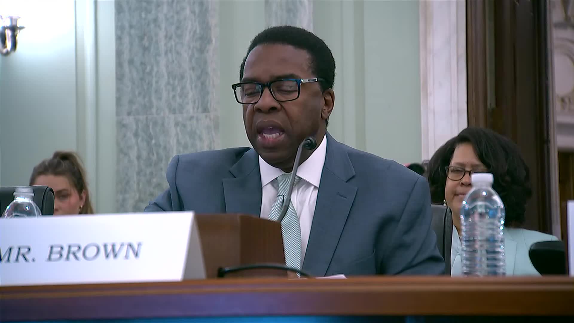 Former Mayor Brown discusses transportation safety with Senate after nomination for NTSB