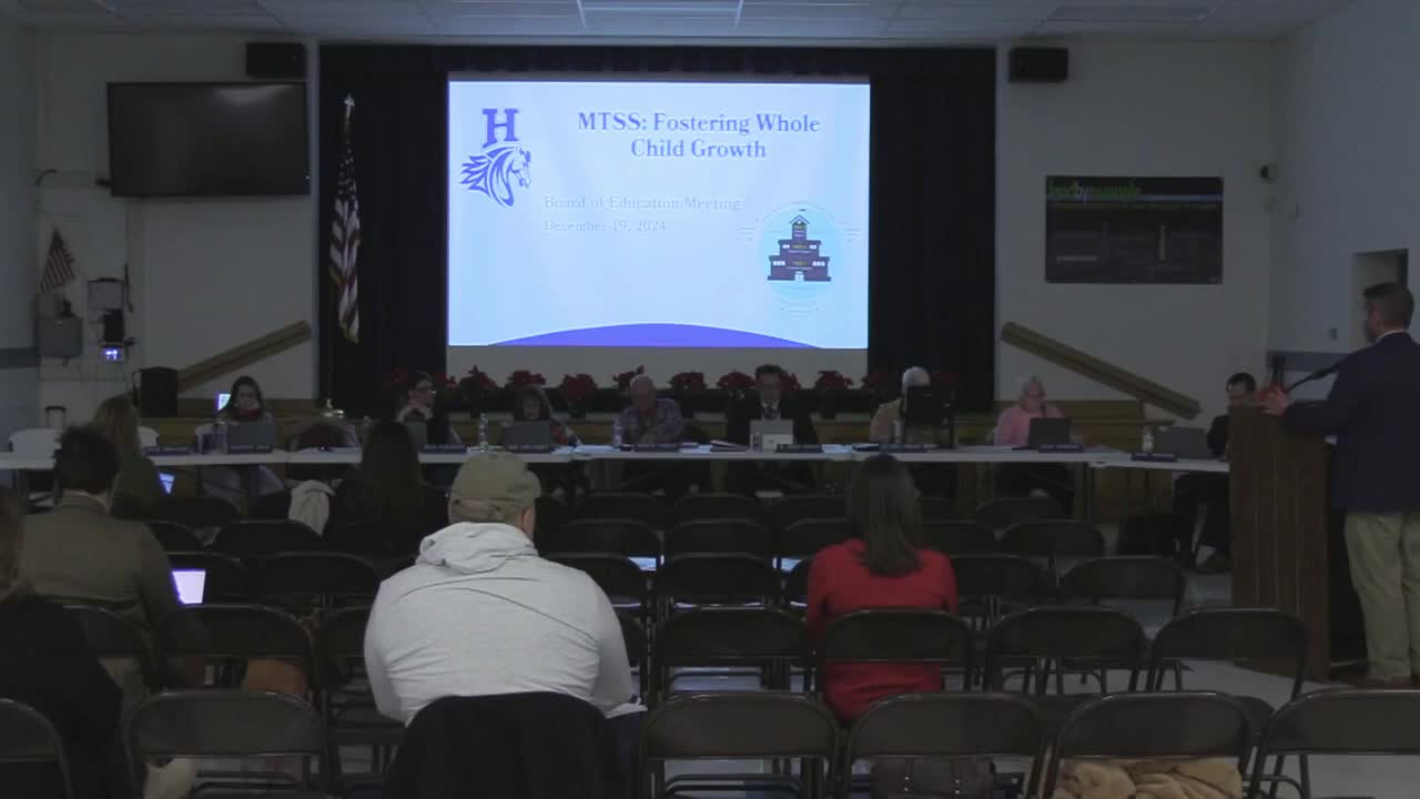 Horseheads School District outlines comprehensive assessment and support strategies for students