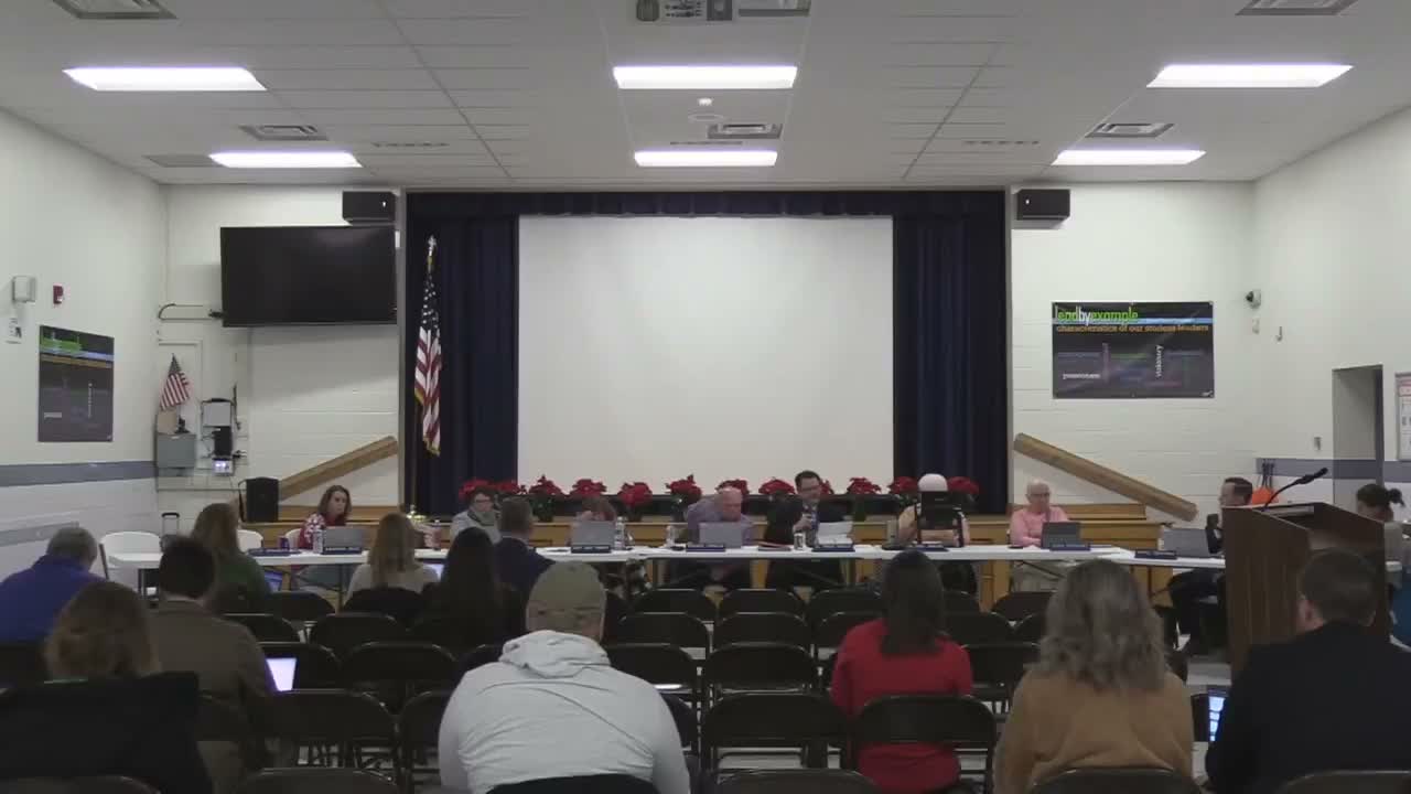 Board approves routine finance, personnel and policy items; several abstentions noted