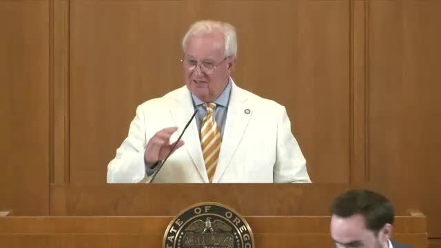 Oregon House honors staff and advocates during final session ceremonies