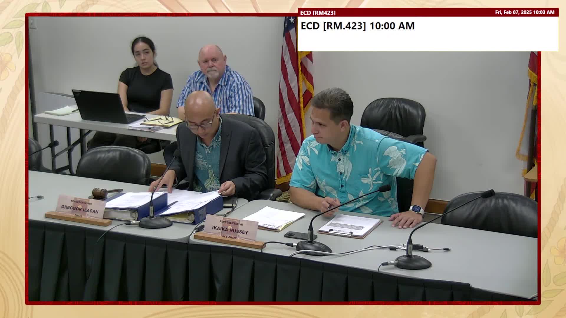 Hawaii committee hears unanimous support for economic and housing bills