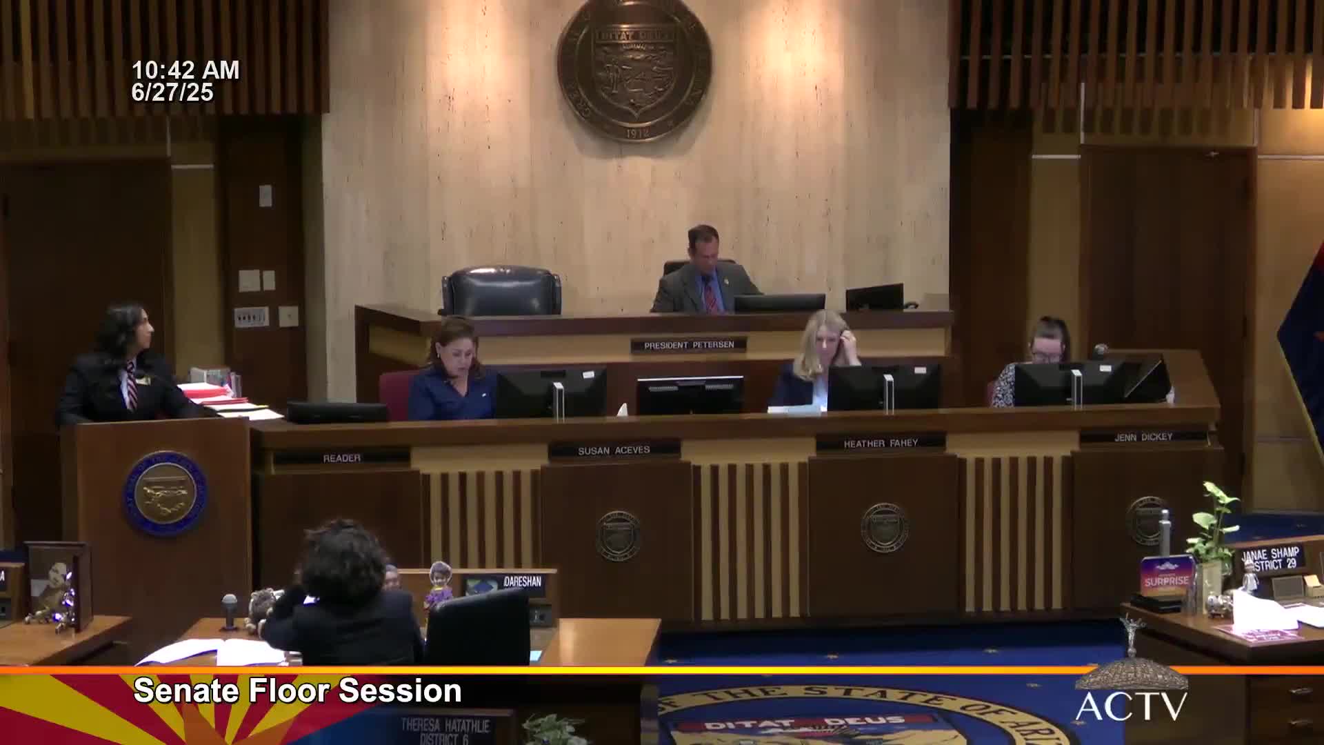Arizona Senate honors Frances Ruiz for nearly 45 years of dedicated service
