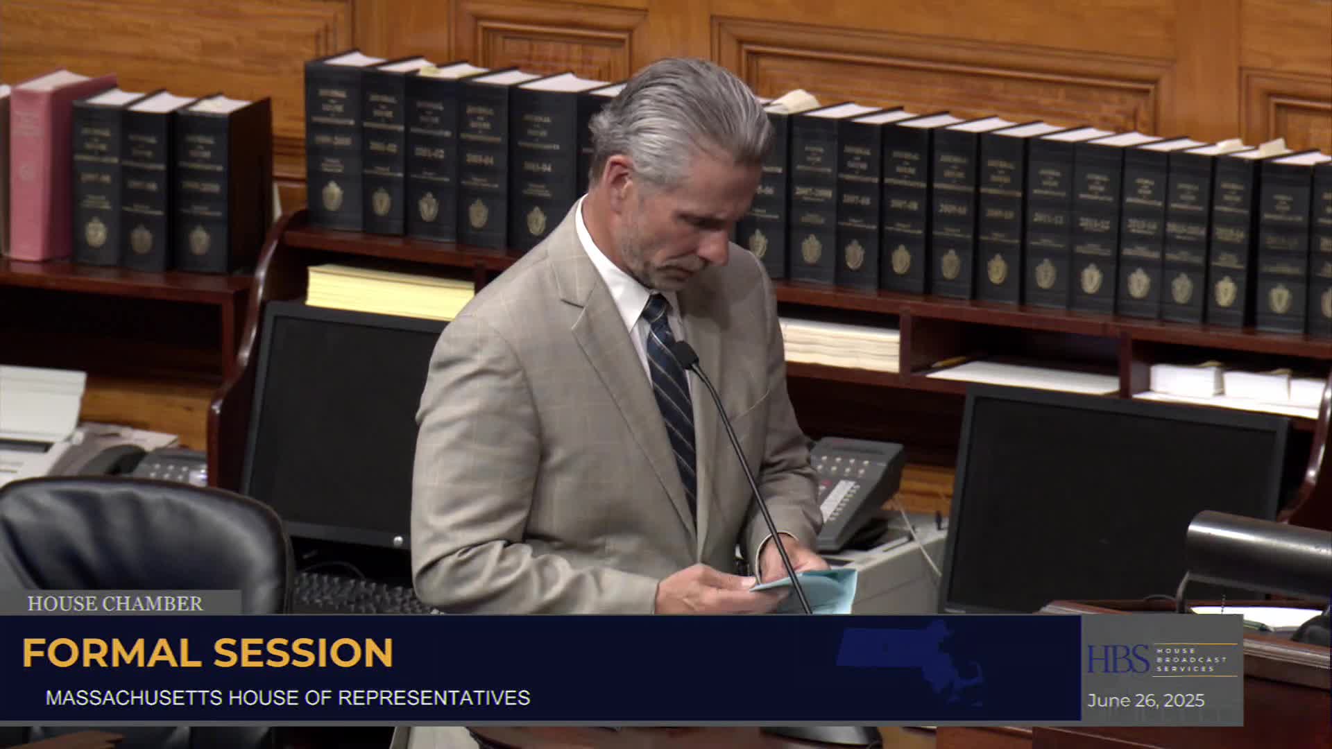 House adopts order transferring agriculture and elder-affairs matters to new joint committees