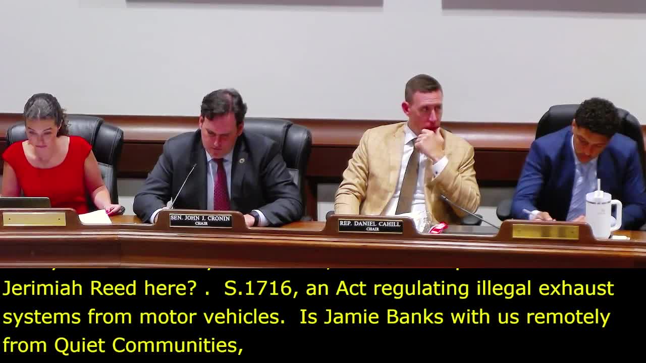 Noise-health advocates back ban on modified vehicle exhaust; auto clubs call bill unenforceable and too broad