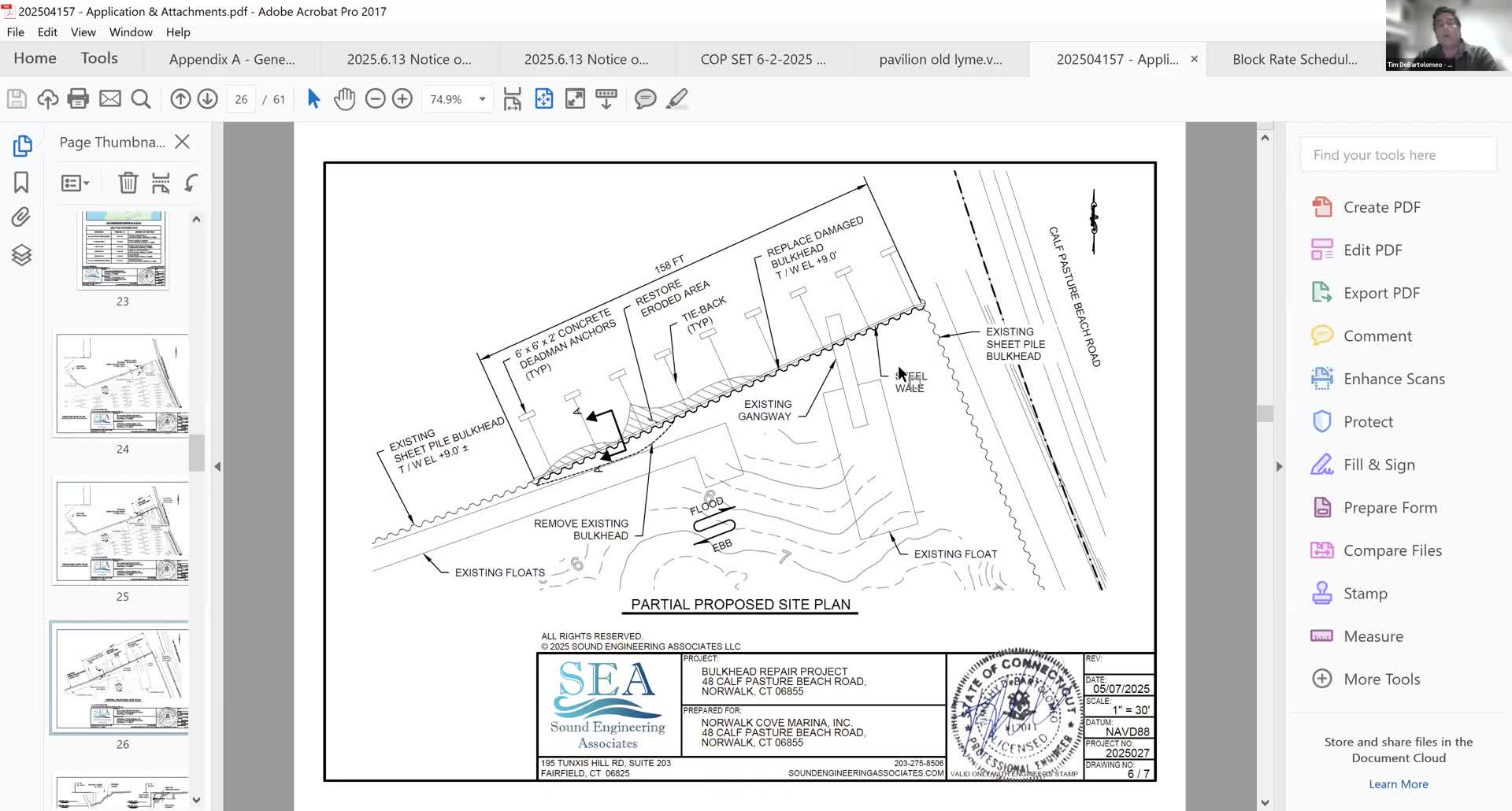 Commission approves phased seawall reconstruction at Nathan Hill Drive