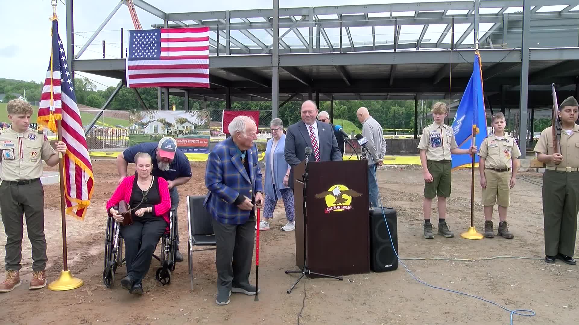 Cheshire names new elementary school for Medal of Honor recipient Harvey C. Barnum Jr.