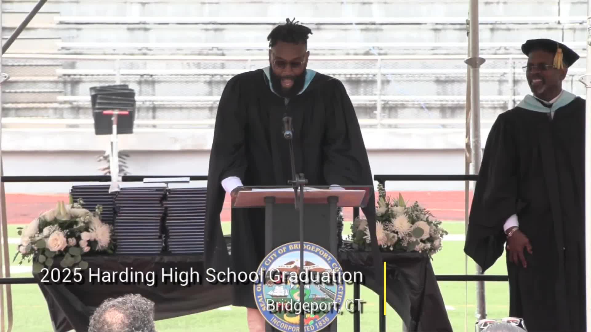 Warren Harding High School holds 99th commencement ceremony honoring graduates and leaders