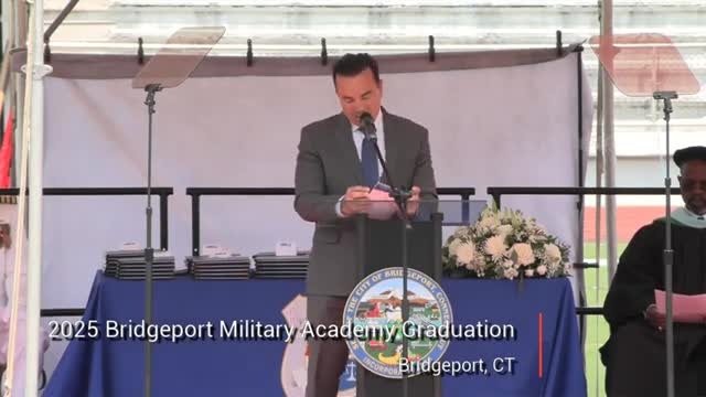 Bridgeport celebrates Class of 2025 with inspirational graduation remarks from Mayor and Superintendent