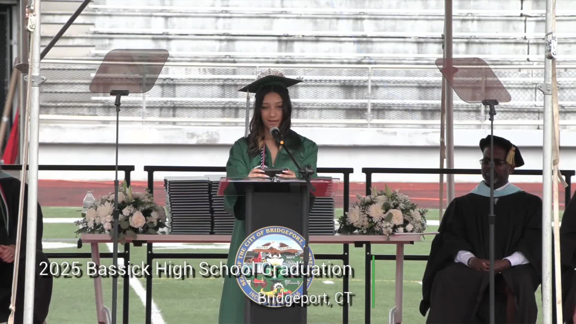 Bridgeport celebrates graduation as class of 2025 receives diplomas