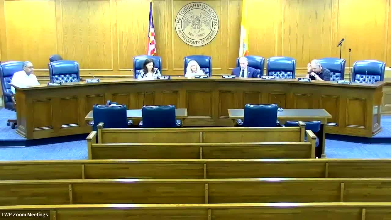 Morris Township Committee designates Catch Road parcels as non‑condemnation redevelopment area for affordable housing