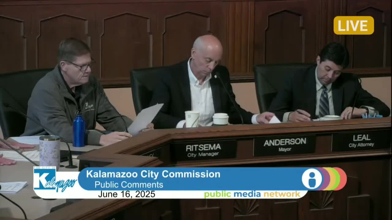 Kalamazoo city commission approves $6M water main extension contract and other initiatives