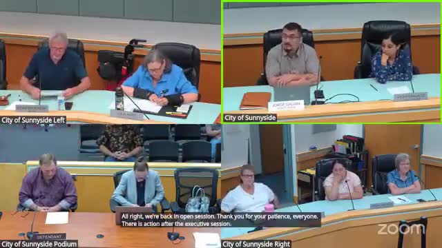 Sunnyside City Council extends city manager's administrative leave, limits contact during investigation