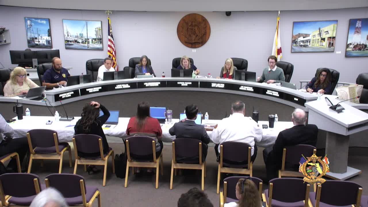 Brooksville City Council reviews budget impacting Brooksville Main Street funding