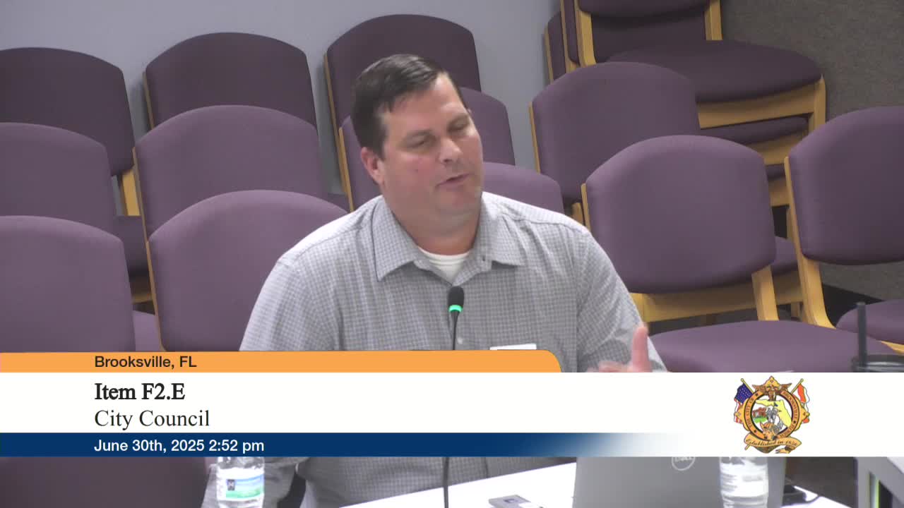 City Council explores park fees to boost budget and maintain Hernando Park
