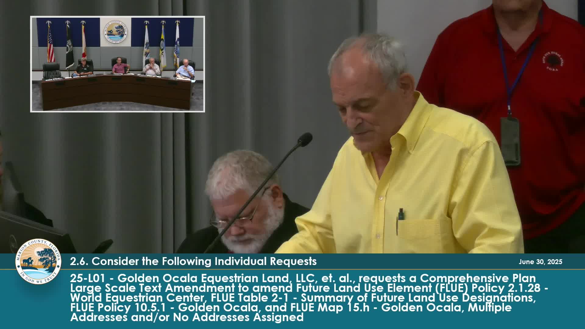 Community Voices Concerns Over Marion County's Proposed Sports Complex Water Impact