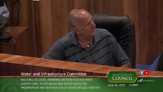 Hawaii water authority proposes special rate for habitat preservation nonprofits