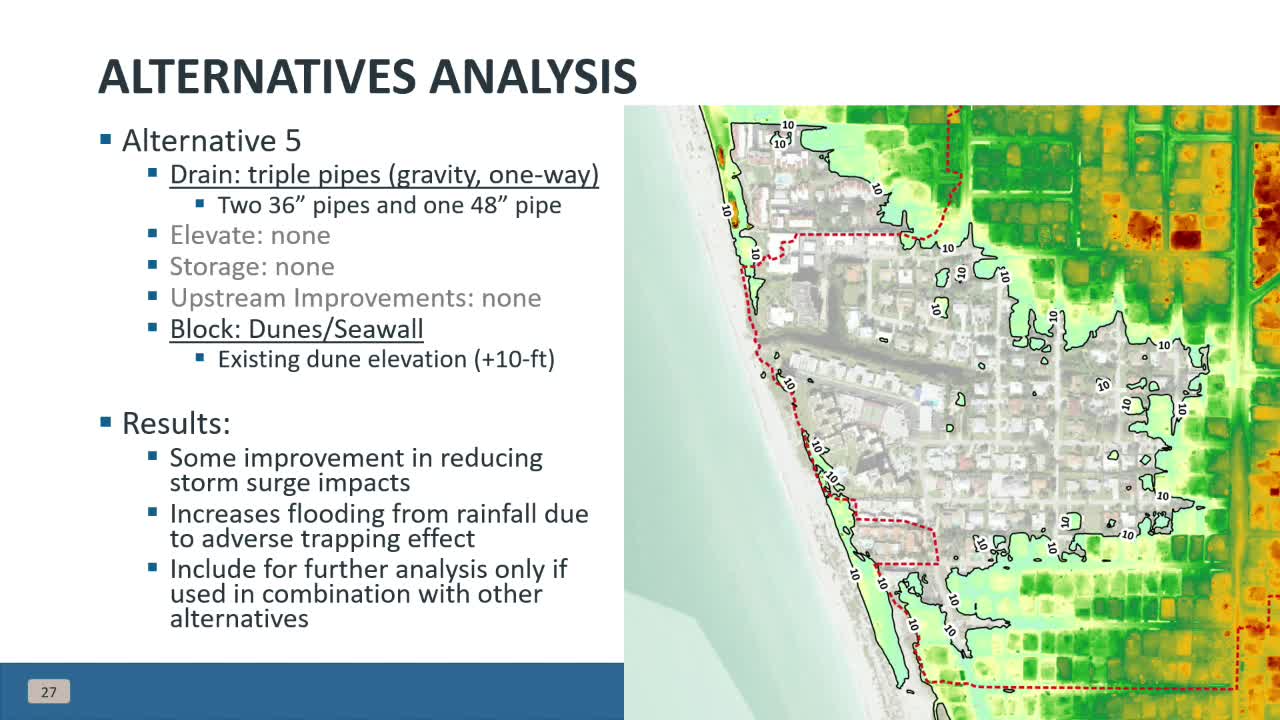 Venice Flood Mitigation Team evaluates storm surge strategies and property impacts