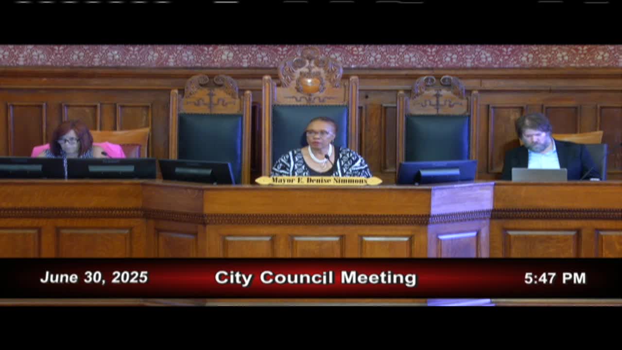 City Council opens public comment session with 54 speakers signed up