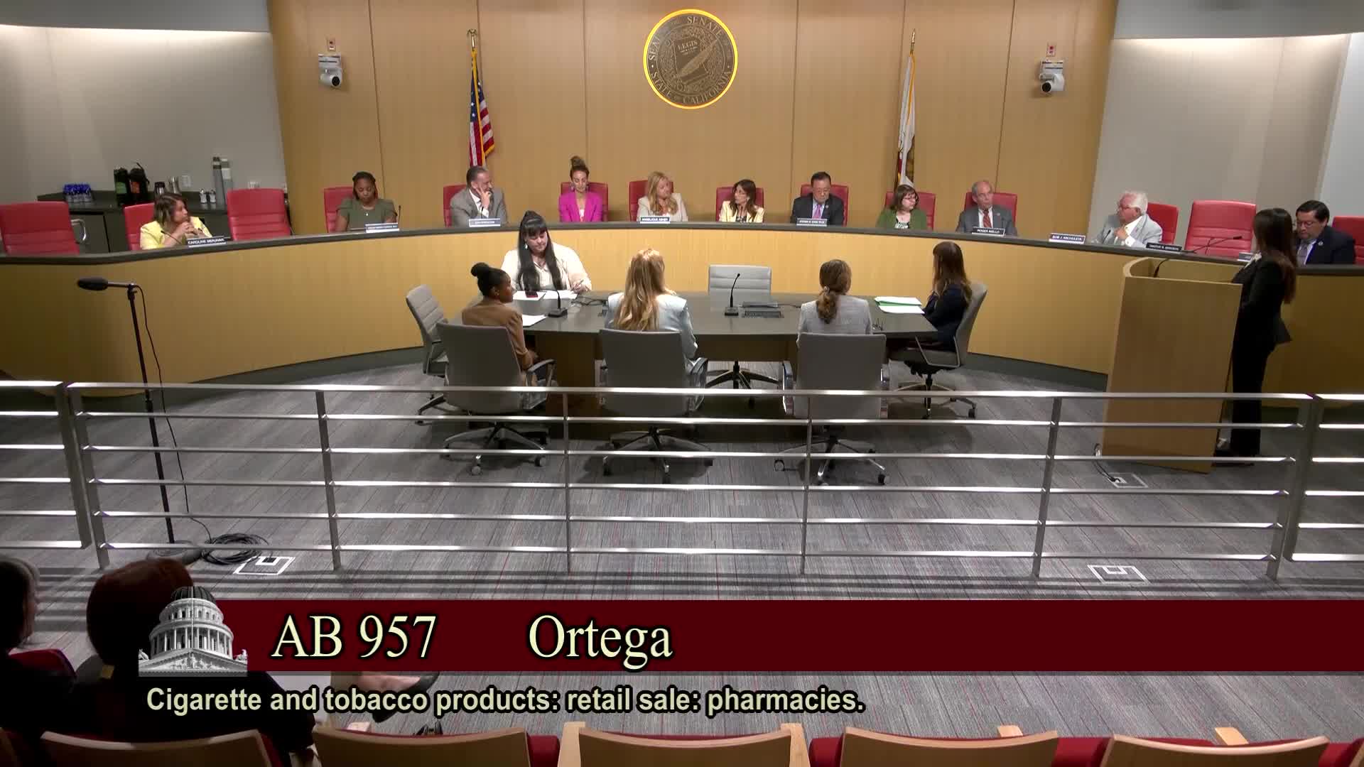 California Senate debates bill banning cigarette sales in pharmacies and grocery stores