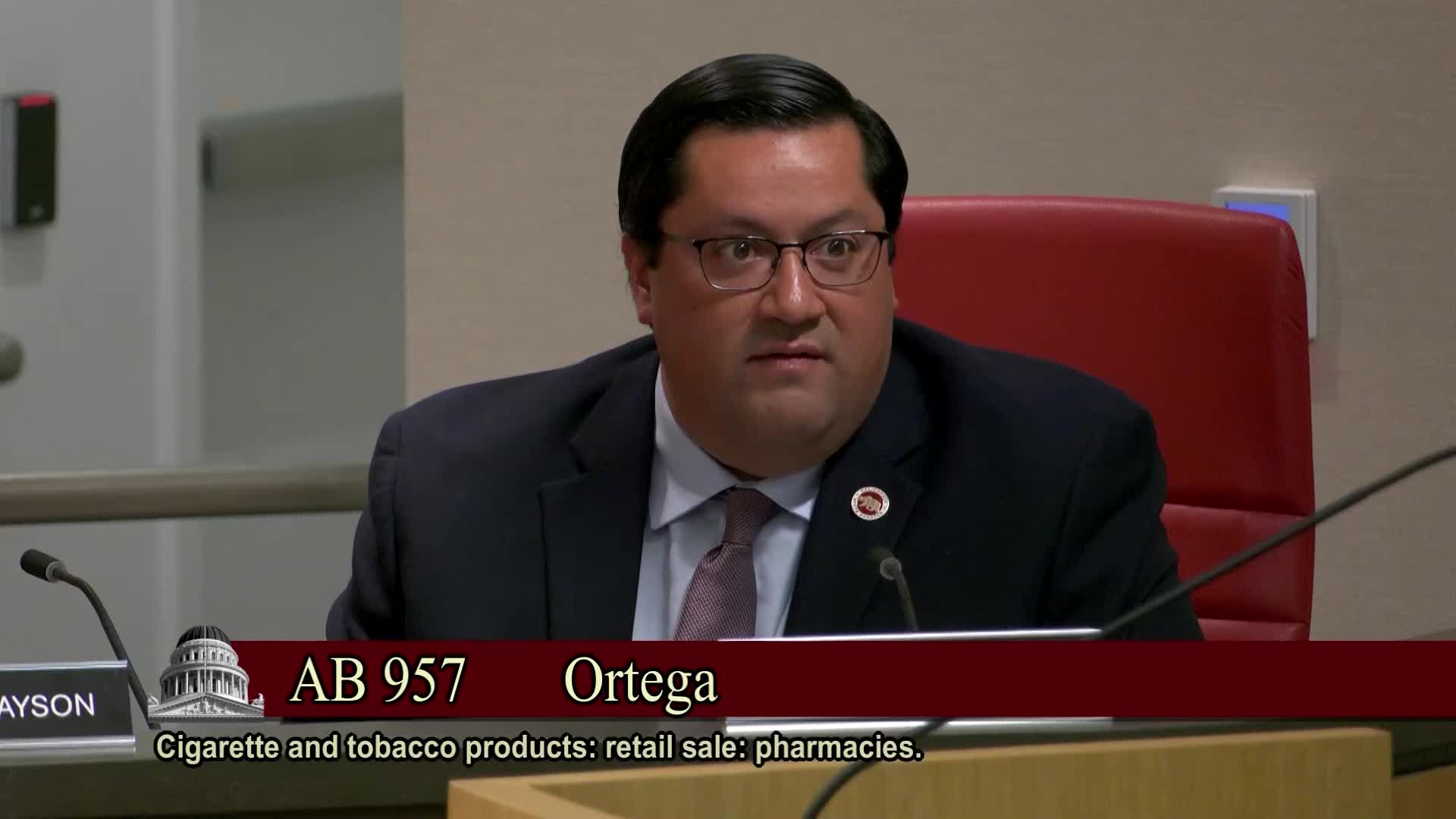 California lawmakers debate health risks of tobacco sales in pharmacies