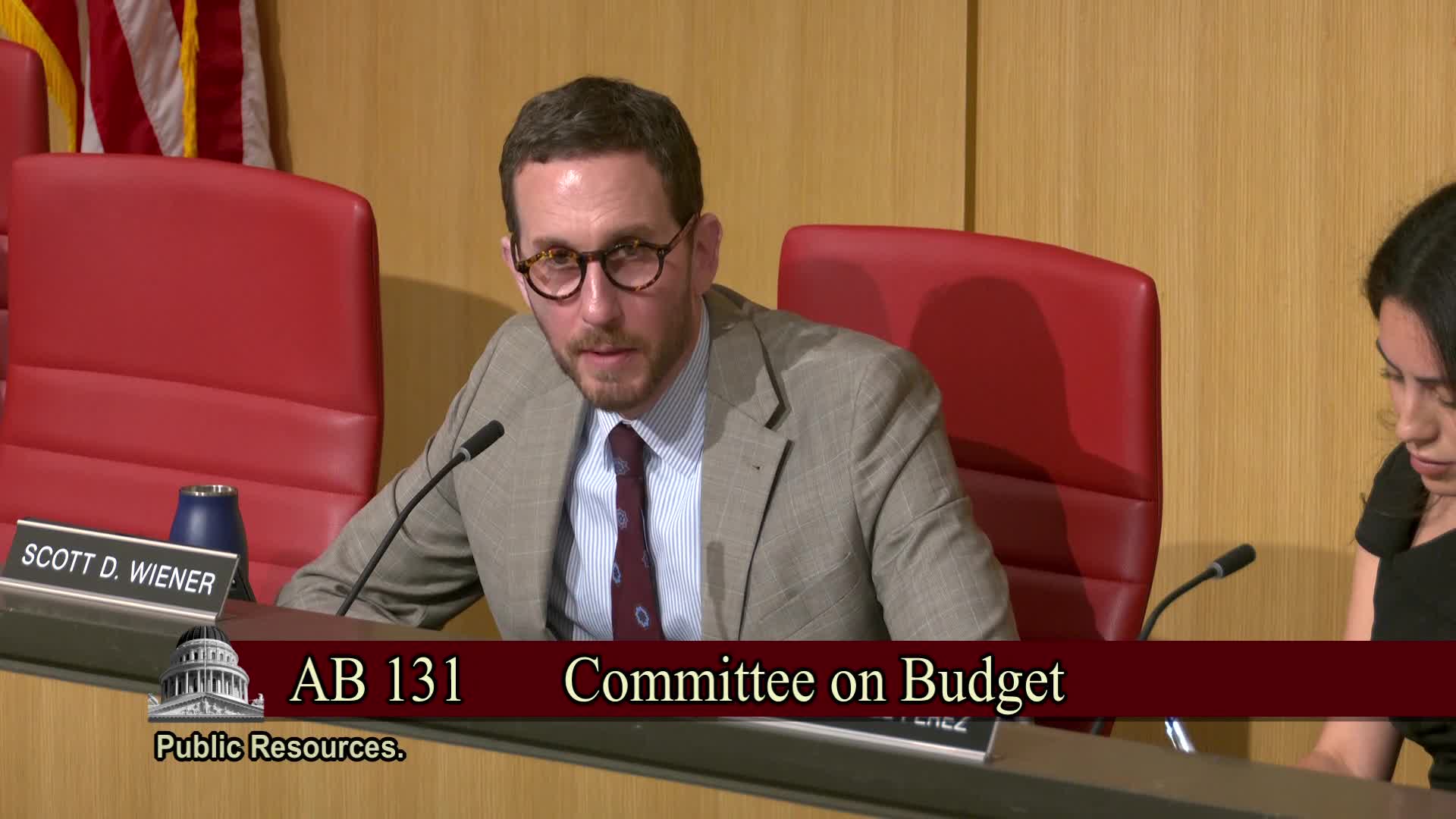 Senate committee discusses urgent tribal resources amendment during budget vote