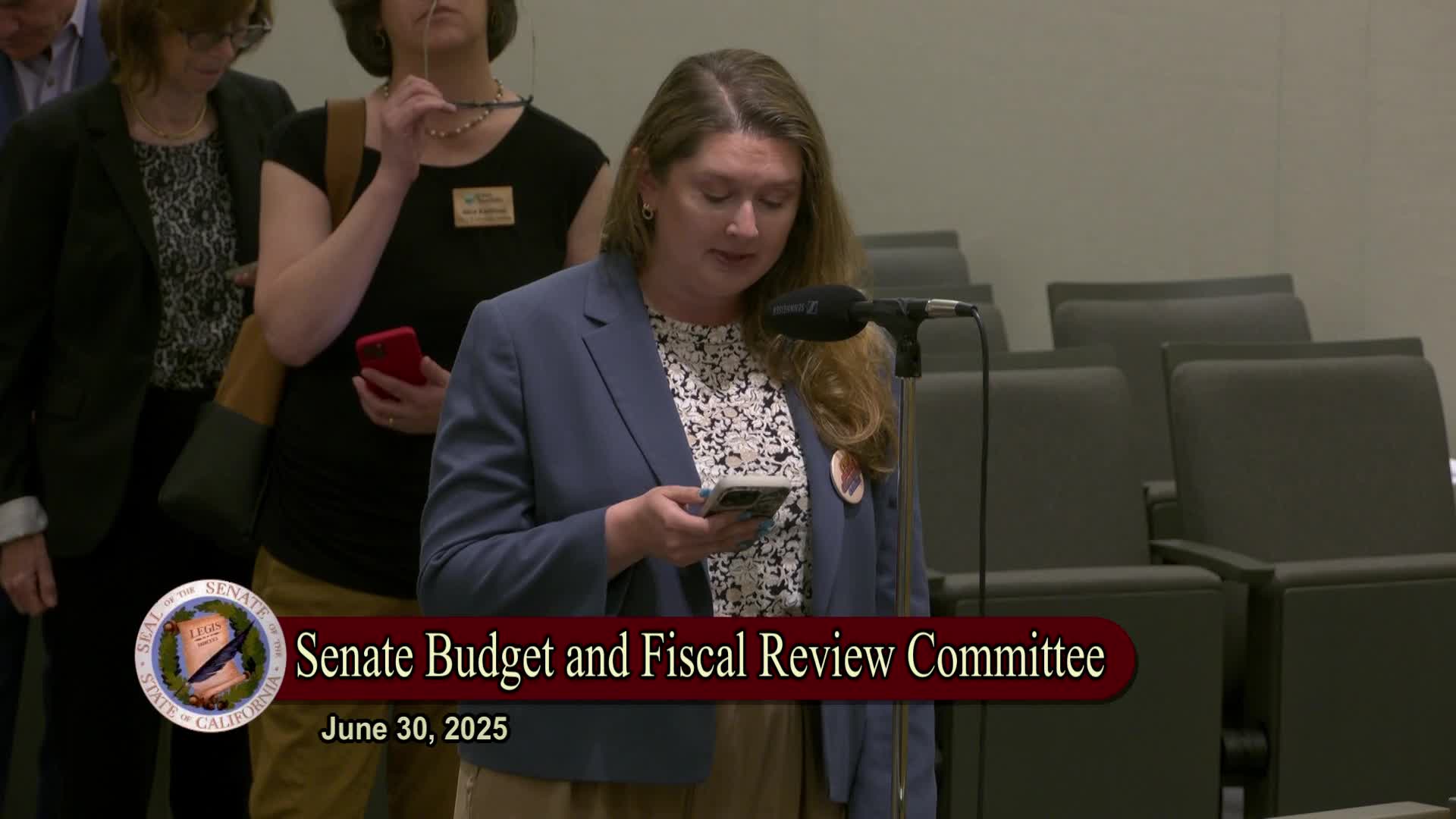 Alice Kaufman opposes California's SB 131 for inadequate environmental protections
