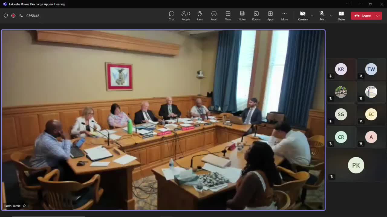 Lakiesha Buie testifies at discharge hearing over night shift concerns