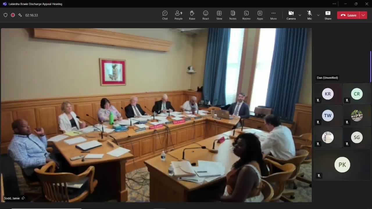 City leadership addresses employee accountability in Miss Bowie's dismissal case