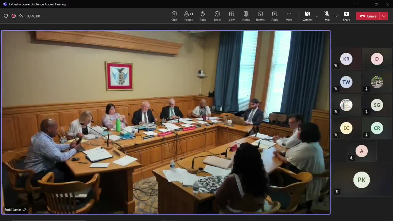 Makeisha Porter questions supervisor's aggressive behavior and reporting procedures