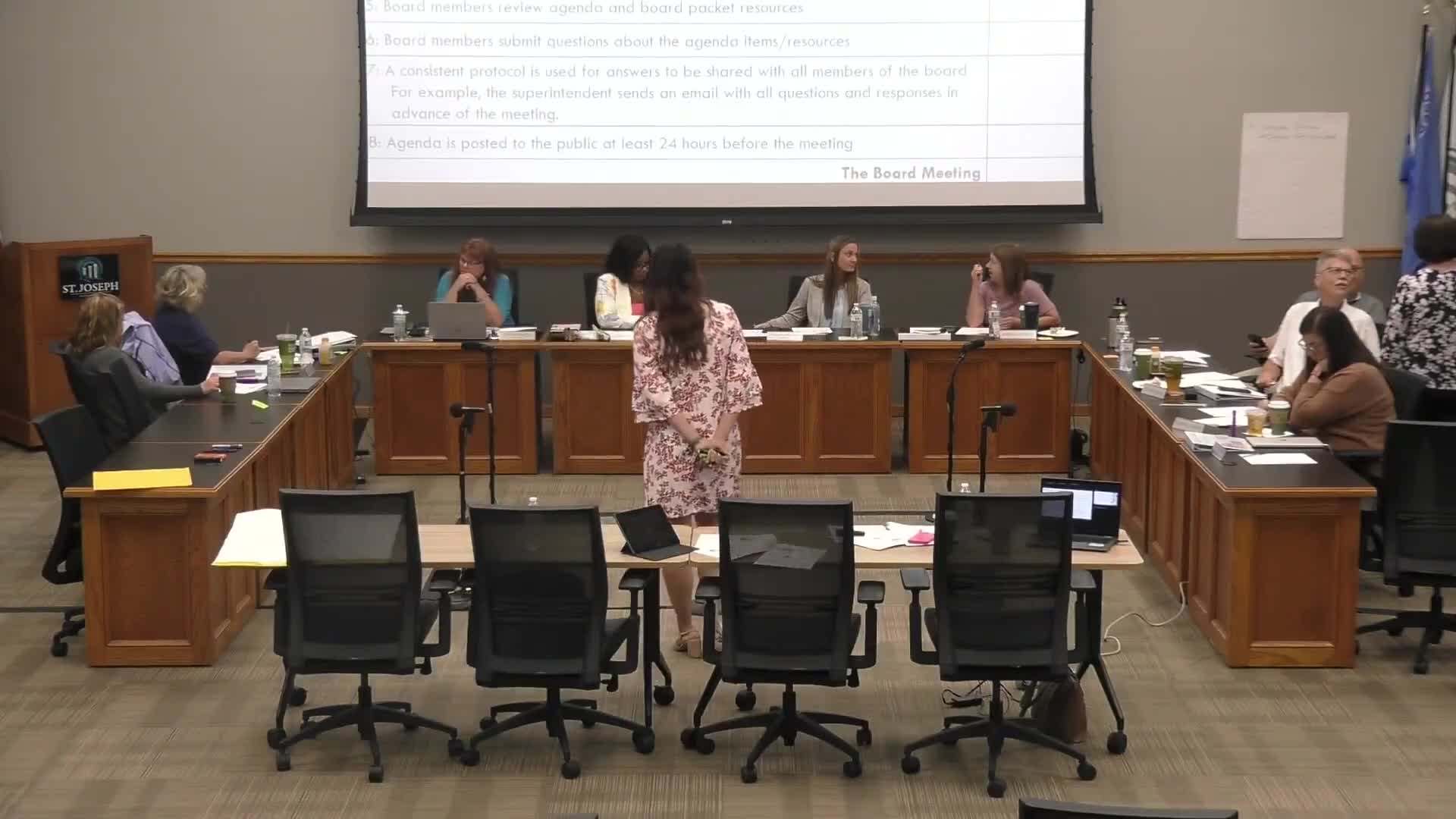 School Board Streamlines Agenda Process for Improved Efficiency