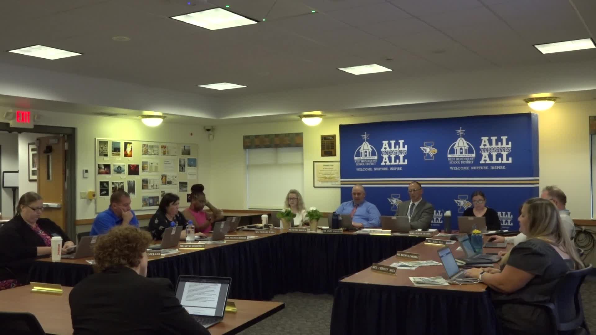 West Irondequoit board holds first read of revised athletic participation policy, separates athletics from extracurriculars