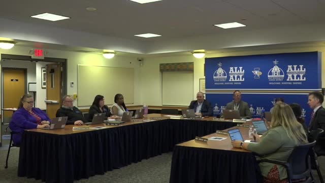 Board reviews annual lease renewal with Sunshine Daycare for Hope Hughes space