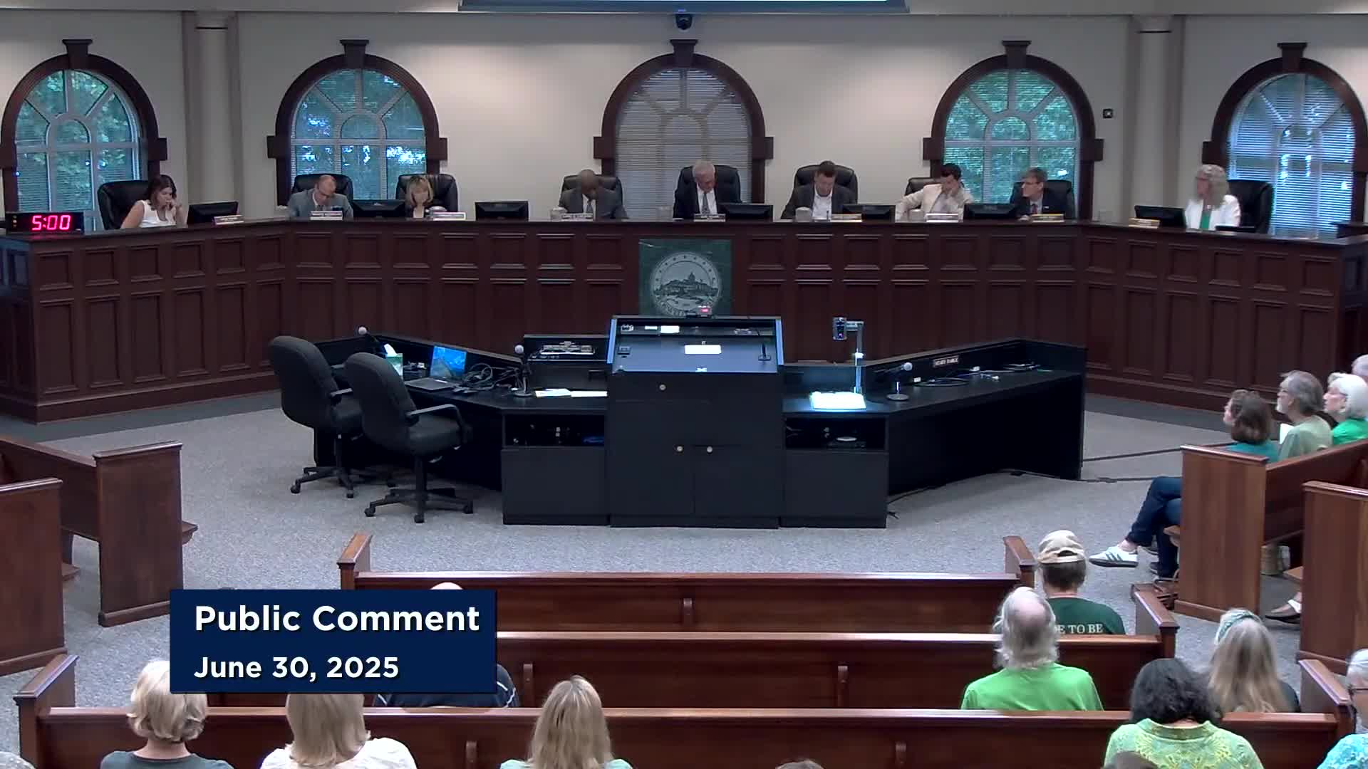 City Council reviews public feedback on Founders Park Mimosa Hall project