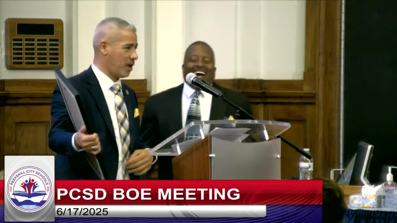 Peekskill board adopts policy to seat student member; approves consent agenda and minutes