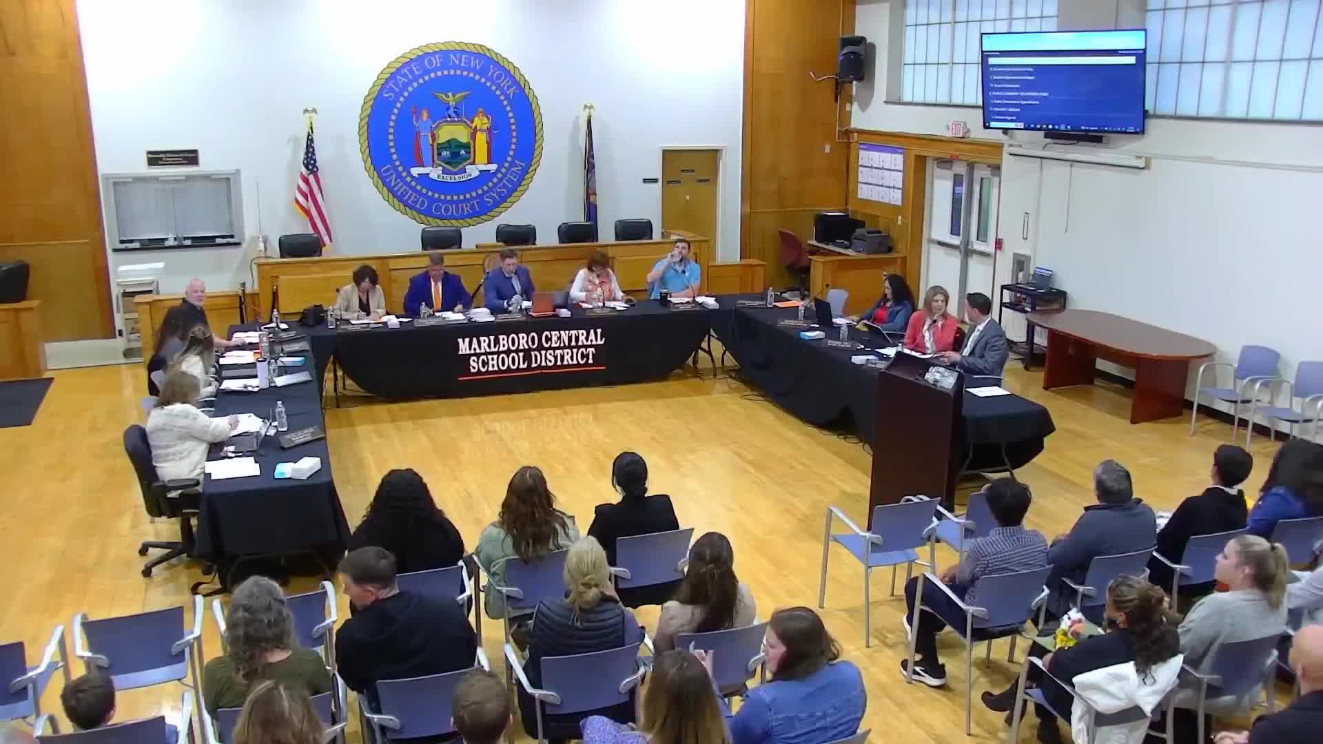 Marlboro Central School District board certifies $67,127,303 budget, affirms election results