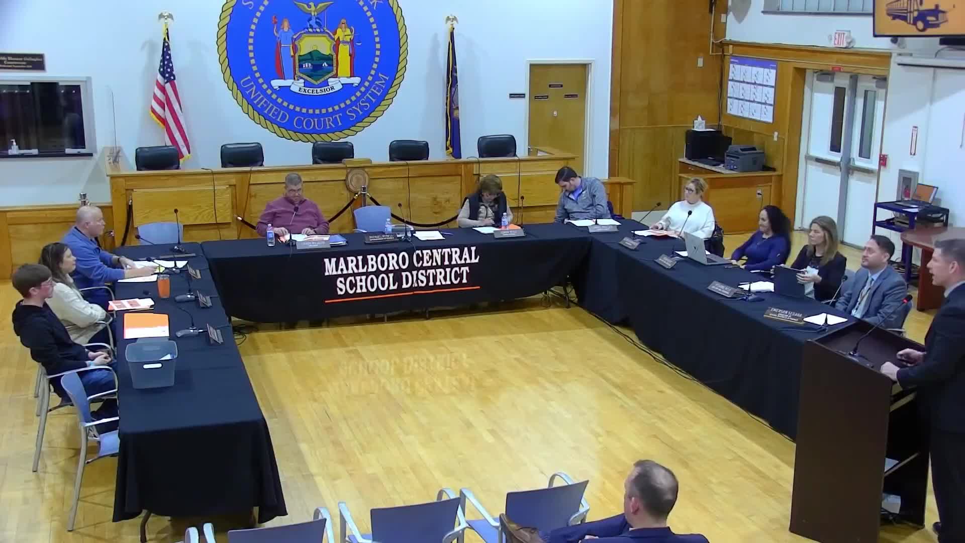 Marlboro board approves one-year Quality Bus contract amendment tied to CPI/2.5% language