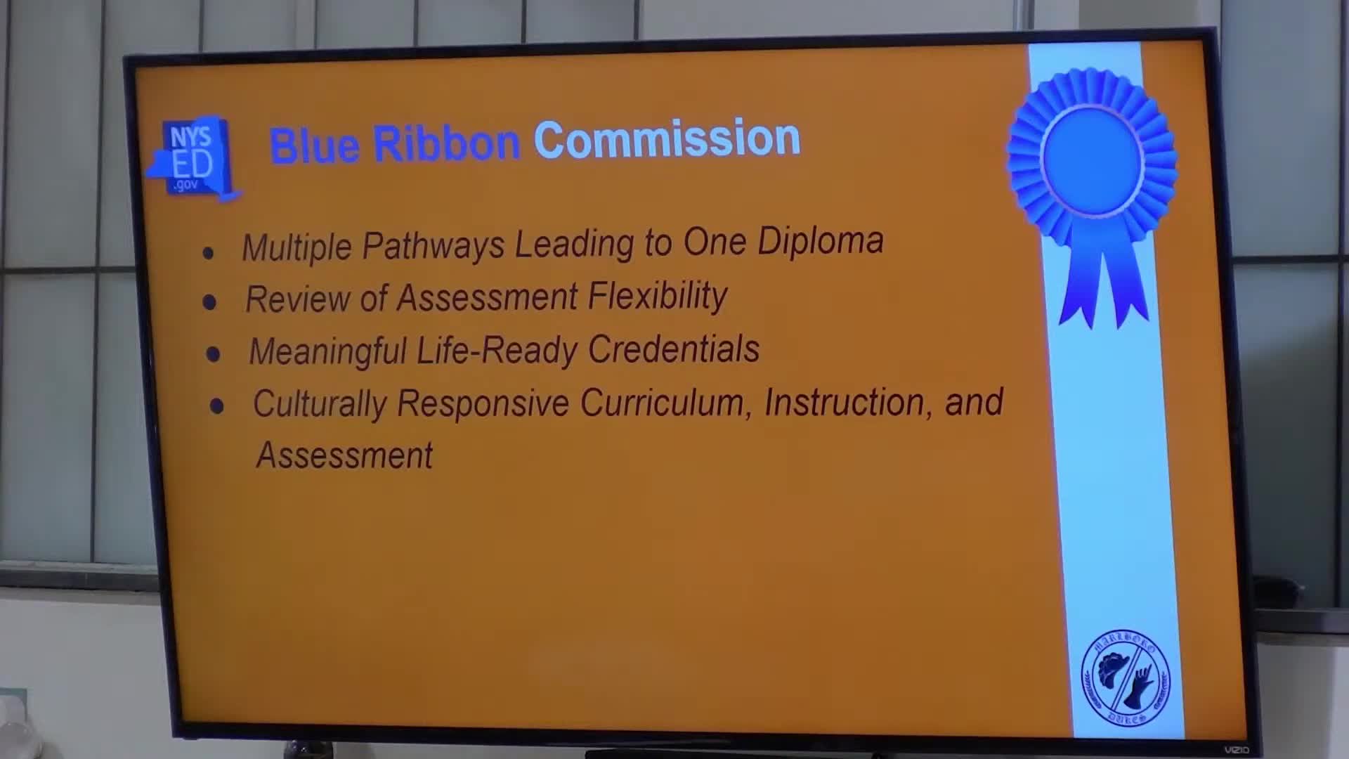 Blue Ribbon Commission proposes single diploma with multiple pathways for New York students