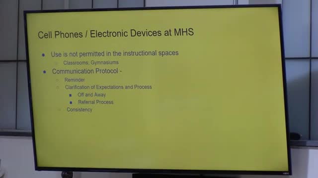 High School Enforces Strict Cell Phone Policy for Instructional Spaces