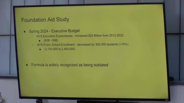New York Foundation Aid study proposes funding reforms amid declining school enrollment